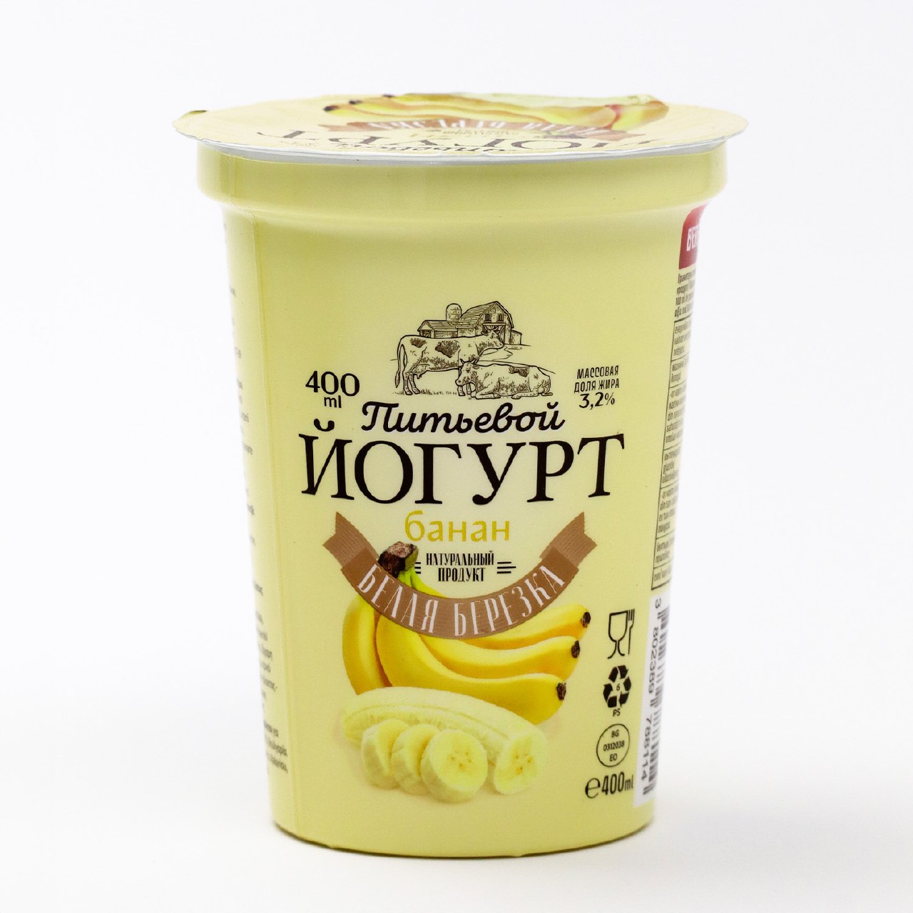 Drinking yogurt banana 3,2%